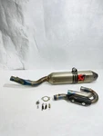 Kawasaki KX250F - Akrapovic Silencer Muffler Set W/ Header Pipe 2012. Fixed Price $569.99.