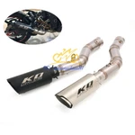 Slip For Yamaha Yzf R1 MT-10 2009-14 Exhaust System Mid Pipe Black Muffler Tips. Fixed Price $108.96.