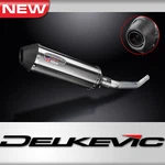 Kawasaki ZX-6R Ninja 2003-04 Slip On 13.5" X-oval Stainless Exhaust Muffler Kit. Fixed Price $239.99.