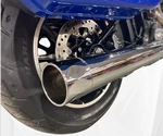 Tab Performance 25-UP Hd Softail Chrome 2-1 Slip-on Muffler Zombie Baffle #963. Fixed Price $295.95.