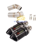 For Ducati Monster 695 696 795 796 1100 Exhaust Mid Connecting Pipe Muffler Tip. Fixed Price $140.46.