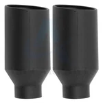 Bolt Black Diesel Exhaust Tip 4" Inlet 7" Outlet 15" Long Stainless Steel. Fixed Price $51.25.