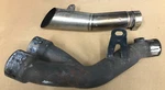 Yamaha R6 Jardine Race Exhaust Muffler & Mid Pipe Used Part 2008-16. Fixed Price $225.00.