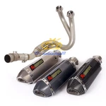 For Kawasaki Ninja Z650 Exhaust Full System Front Mid Pipe Escape Muffler. Fixed Price $163.79.