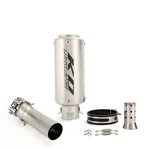 For Kawasaki Ninja ZX4RR 2023-2026 Exhaust Mid Pipe Sliver Mufflers System. Fixed Price $102.84.