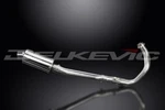 Delkevic Complete 2-1 Exhaust 9" Stainless Oval Muffler Yamaha FZ-07 MT-07. Fixed Price $405.99.