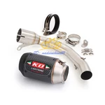 Carbon Fiber Exhaust Muffler Tips Mid Link Pipe Modified For Duke 200 2020-2023. Fixed Price $148.46.