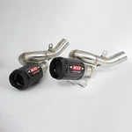 For Kawasaki Ninja ZX6R ZX636 2009-2023 Exhaust Mid Link Pipe Muffler Escape Tip. Fixed Price $103.60.