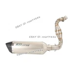 For Bmw G310GS G310R 2016-2025 Exhaust Tube System Front Link Pipe 470MM Muffler. Fixed Price $185.40.