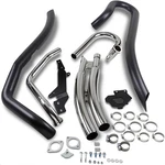 Cobra Speedster Swept Exhaust Black Motorcycle Street Bike 3221B 1810-2670. Fixed Price $972.46.