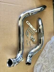 Laf 2" Drag Pipes Exhaust Harley Softail Touring Dyna Sportster 1984-2014 Chrome. Fixed Price $85.40.