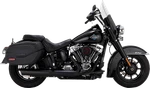 Vance & Hines Twin Slash 4" Black Slip On Mufflers Fits 2025 Harley Softail M8. Fixed Price $429.95.