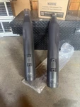 Vance & Hines Torquer 450 Black Slip Exhaust For Harley Davidson. Fixed Price $400.00.