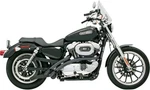 Bassani XL4-FF12CLB Radial Sweepers Exhaust System Black '07-'13. Fixed Price $582.95.