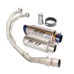 For Yamaha Yzf R3 R25 MT03 MT25 Exhaust Tips Front Pipe Black Mufflers Silencers. Fixed Price $138.68.