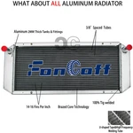 3-ROWS Radiator Fit Bobcat Skid Steer S130 653 751 763 773 7753 Fongoff. Fixed Price $179.00.