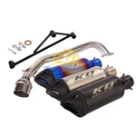 Exhaust System Front Link Pipe Connect Tail Mufflers Tip For Yamaha GY6 125 150. Fixed Price $80.33.