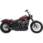 Cobra Speedster Slashdown Exhaust System - Black Motorcycle Street Bike 6853B. Fixed Price $831.70.