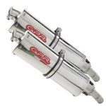 Yamaha Fjr 1300 2001 05 Gpr Trioval Pair Homologated Slip-on Exhaust. Fixed Price $647.50.