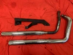 Vance Hines Harley Sportster D707RC Straight Shots Chrome Exhaust System Bracket. Fixed Price $285.96.