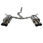 Invidia HS22WRXG2T Q300 Quad Single Layer Titanium Tips Cat-back Exh For 22+. Fixed Price $1268.85.