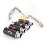 For Kawasaki Ninja Z300 Z250 13-16 Carbon Exhaust Tip Front Link Pipe System. Fixed Price $185.26.