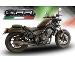 Exhaust Muffler Gpr Ghisa Approved Matte Black For Honda Cmx 500 Rebel 2021 2023. Fixed Price $400.80.