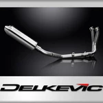 Full Exhaust With 13 Inch Trioval Stainless Steel Muffler For CB750 Hornet. Fixed Price $449.99.