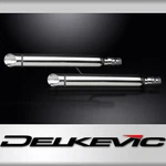 Honda VTX1300 C/t/r 2004-2009 21" Stainless Slash Cut Cruiser Exhaust Mufflers. Fixed Price $490.99.
