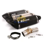 For Kawasaki ER6N 2012-2016 Motorcycle Exhaust Mid Connect Pipe Slip-on Mufflers. Fixed Price $98.27.