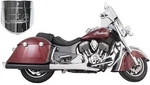 Tab Performance 4" B.a.m Sticks Black Slip On Chrome Slash Zombie Indian 14-UP. Fixed Price $699.95.