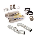 Exhaust System For Yamaha FJR1300 2001-2023 Mid Link Pipe Mufflers Left & Right. Fixed Price $191.28.