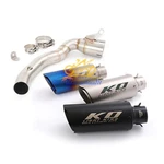Exhaust Tip Muffler Baffle Slip On Mid Link Pipe Modified For Duke 200 2020-2023. Fixed Price $134.69.