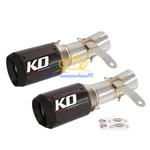 Carbon Exhaust Tail Muffler Slip-on Mid Pipe For Bmw 21-23 S1000RR 19-23. Fixed Price $104.00.