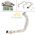 For Yamaha MT-07 XSR700 Yzf Motorcycle Header Mid Exhaust Pipe 51MM Escape. Fixed Price $125.14.
