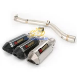 For Suzuki DRZ400 2000-2025 Exhaust Middle Link Pipe Slip On 310MM Muffler Tips. Fixed Price $117.91.