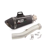 For Cf-moto 800NK NK800 2023-2025 Motorcycle Exhaust Mid Link Pipe 345MM Muffler. Fixed Price $131.91.