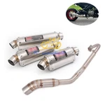 Complete Exhaust Header Front Pipe Muffler Tip For Kawasaki Z125 Pro 2017-2024. Fixed Price $105.98.