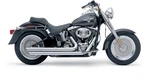 Cobra 6850 Speedster Slashdown Chrome Exhaust For Harley Softail 86-06. Fixed Price $813.45.