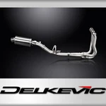 Suzuki GSX-S1000GX Delkevic Complete Exhaust With 9 Inch Oval Stainless Muffler. Fixed Price $419.99.