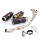 For Yamaha MT09 FZ09 2020-2023 Exhaust Front Pipe Motorcycle 51MM Muffler Escape. Fixed Price $262.86.
