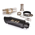 For Kawasaki ER6N Ninja 650 R/f 2012-2016 Exhaust Mid Pipe Slip On 51MM Mufflers. Fixed Price $89.42.