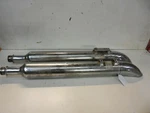 Kerker Harley Davidson Exhaust Pipe Mufflers Chrome Pair 65257-89B Flt Flht. Fixed Price $300.00.