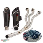 Slip For Yamaha MT-09 FZ09 FJ09 XSR900 Full Exhaust Muffler Front Header Pipe. Fixed Price $203.25.