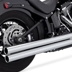 Vance & Hines Fits Hd Softail 12-17 Bigshots Long Chrome Pcx Full System. Fixed Price $1429.95.