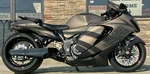 Voodoo 4 Into 1 Hayabusa 2022-2026 Gen 3 Wide Swingarm Stainless/black Muffler. Fixed Price $787.95.