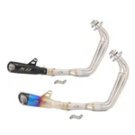For Yamaha FZ07 MT07 YZF-R7 Tracer 2021-2025 Exhaust Front Pipe Mufflers Tube. Fixed Price $179.40.