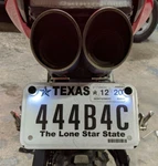 Lighted License Plate Bracket For Toce Exhaust Honda CBR600RR All 03-25. Fixed Price $38.99.
