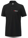 Akrapovic Logo Mens Short Sleeve Polo Shirt Black Lg. Fixed Price $62.05.