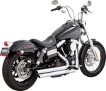 Vance & Hines Big Shots Staggered Exhaust System Chrome Harley Davidson Dyna. Fixed Price $999.99.
